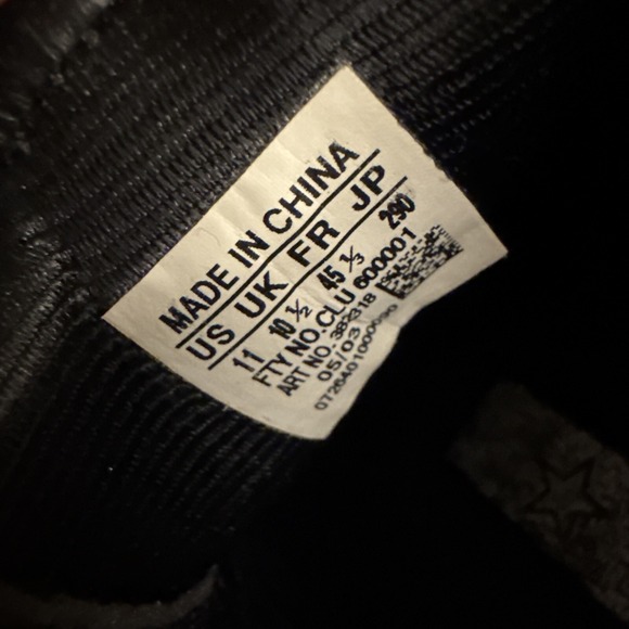 Vintage Adidas DX-2 TRX FG Men's Size 11 Football Cleats Boots Black Red Silver - Picture 9 of 9